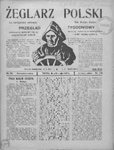 Żeglarz Polski. 1927. Nr 20