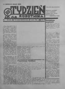 Tydzień Robotnika 22 marzec R. 4. 1936 nr 15