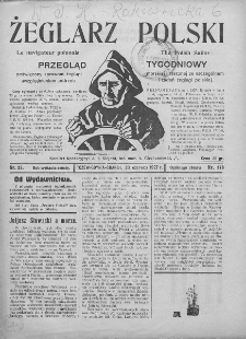 Żeglarz Polski. 1927. Nr 23