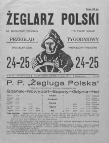 Żeglarz Polski. 1927. Nr 24-25