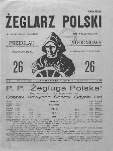 Żeglarz Polski. 1927. Nr 26