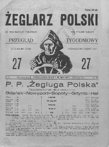 Żeglarz Polski. 1927. Nr 27