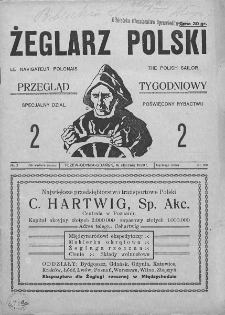 Żeglarz Polski. 1928. Nr 2