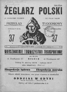 Żeglarz Polski. 1927. Nr 37
