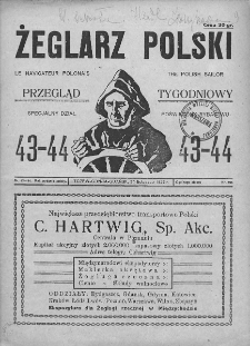 Żeglarz Polski. 1927. Nr 43-44