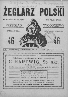 Żeglarz Polski. 1927. Nr 46