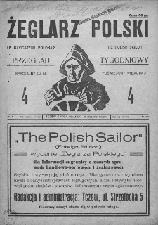 Żeglarz Polski. 1928. Nr 4