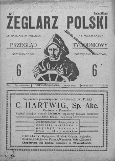 Żeglarz Polski. 1928. Nr 6