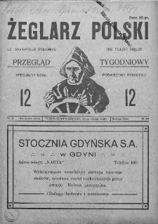 Żeglarz Polski. 1928. Nr 12