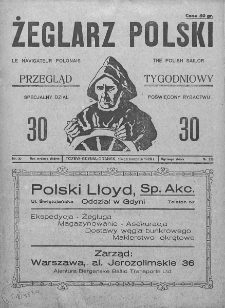 Żeglarz Polski. 1928. Nr 30
