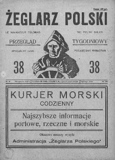 Żeglarz Polski. 1928. Nr 38