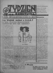 Tydzień Robotnika 19 kwietnia R. 4. 1936 nr 20