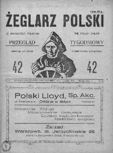 Żeglarz Polski. 1928. Nr 42