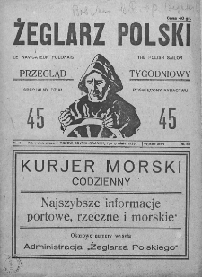 Żeglarz Polski. 1928. Nr 45