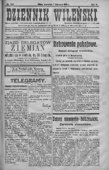 Dziennik Wileński. 1918. Nr 257
