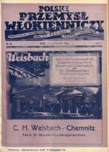Polski Przemysł Włókienniczy 20 listopad R. 2. 1928 nr 24