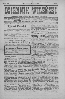 Dziennik Wileński. 1918. Nr 298