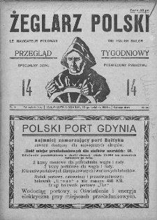 Żeglarz Polski. 1929. Nr 14