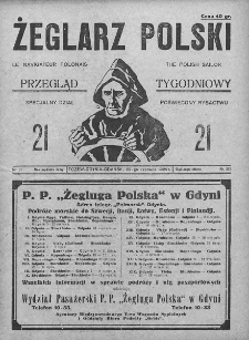 Żeglarz Polski. 1929. Nr 21
