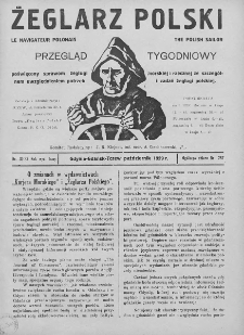 Żeglarz Polski. 1929. Nr 30-33