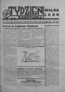 Tydzień Robotnika 9 sierpień R. 4. 1936 nr 36