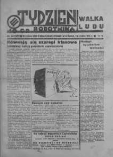 Tydzień Robotnika 13 grudzień R. 4. 1936 nr 54