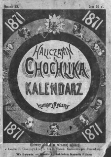 Haliczanin : kalendarz powszechny na Rok Pański 1871