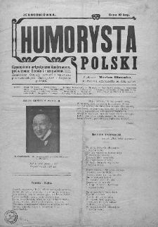 Humorysta Polski. Jednodniówka. 1911