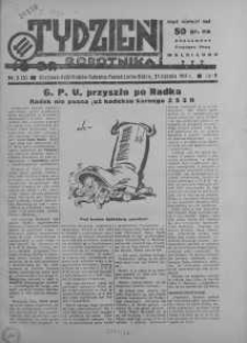 Tydzień Robotnika 31 styczeń R. 5. 1937 nr 5