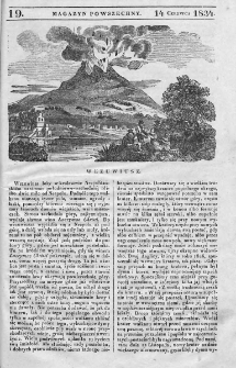 Magazyn Powszechny : dziennik użytecznych wiadomości. 1834, nr 19