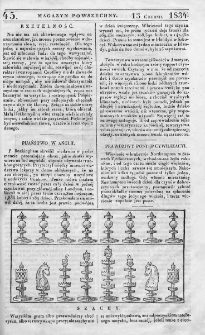 Magazyn Powszechny : dziennik użytecznych wiadomości. 1834, nr 45