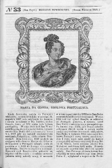 Magazyn Powszechny : dziennik użytecznych wiadomości. 1838, nr 33