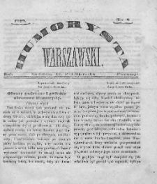 Humorysta Warszawski. 1839. Rok I, nr 8