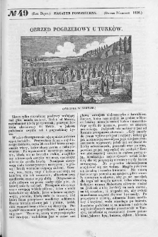 Magazyn Powszechny : dziennik użytecznych wiadomości. 1838, nr 49