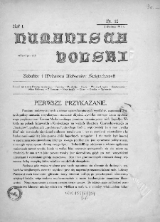 Humanista Polski. 1913. Nr 12
