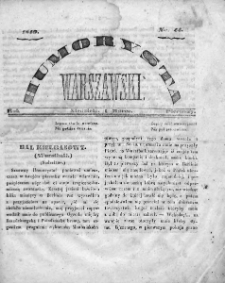 Humorysta Warszawski. 1840. Rok I, nr 44