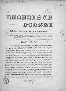 Humanista Polski. 1913. Nr 9