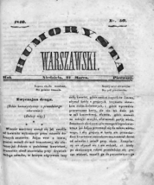 Humorysta Warszawski. 1840. Rok I, nr 50