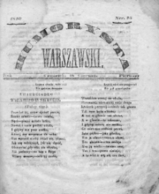 Humorysta Warszawski. 1840. Rok I, nr 75