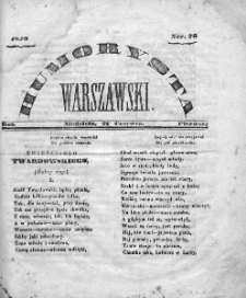 Humorysta Warszawski. 1840. Rok I, nr 76