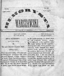 Humorysta Warszawski. 1840. Rok I, nr 95