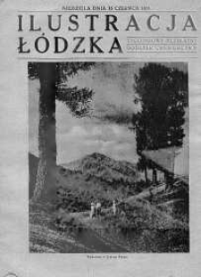 Ilustracja Łódzka : tygodniowy bezpłatny dodatek "Republiki" 16 czerwiec 1935