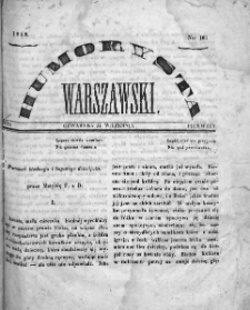 Humorysta Warszawski. 1840. Rok I, nr 103