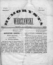 Humorysta Warszawski. 1840. Rok II, nr 8