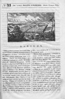 Magazyn Powszechny : dziennik użytecznych wiadomości. 1839, nr 33