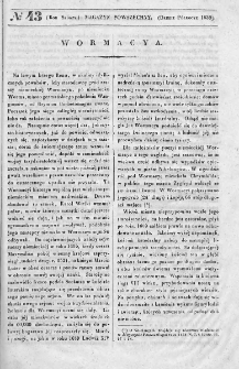 Magazyn Powszechny : dziennik użytecznych wiadomości. 1839, nr 43