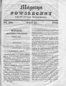 Magazyn Powszechny : dziennik użytecznych wiadomości. 1842, nr 7