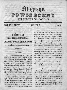 Magazyn Powszechny : dziennik użytecznych wiadomości. 1844, nr 2