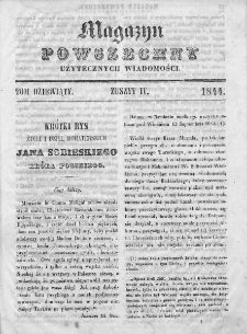 Magazyn Powszechny : dziennik użytecznych wiadomości. 1844, nr 4