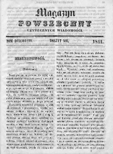Magazyn Powszechny : dziennik użytecznych wiadomości. 1844, nr 7